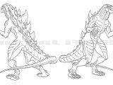 Coloriage King Kong A Imprimer 15 Pi¨ce Préférée Coloriage Godzilla Image