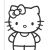 Coloriage Kitty à Imprimer Hello Kitty Coloring Pages 3