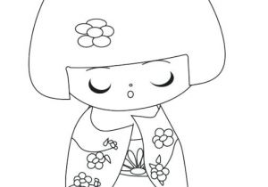 Coloriage Kokeshi Kimmidoll Coloriage Kimmidoll Recherche Google Coloriages Divers Coloriage
