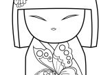 Coloriage Kokeshi Kimmidoll Kimmidoll Imprimibles Buscar Con Google