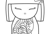 Coloriage Kokeshi Kimmidoll Kimmidoll Imprimibles Buscar Con Google