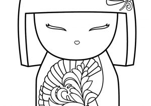Coloriage Kokeshi Kimmidoll Kimmidoll Imprimibles Buscar Con Google