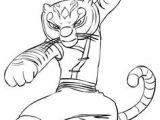 Coloriage Kung Fu Panda à Imprimer Po X Tigress