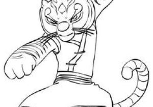 Coloriage Kung Fu Panda à Imprimer Po X Tigress