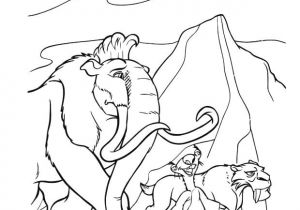 Coloriage L Age De Glace A Imprimer Dessin De Glace Az Coloriage