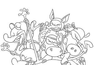 Coloriage La Bande Des Minijusticiers Coloriage Minijusticiers Se Disputent Dessin Gratuit   Imprimer