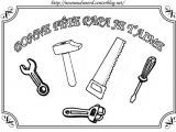 Coloriage La Fete Des Peres Coloriage Bricolage Pour La Fªte Des P¨res