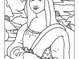 Coloriage La Joconde Coloriage Åufs De P¢ques Cachés Dans Le Tableau De La Joconde