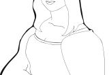 Coloriage La Joconde Coloriage – La Joconde De Léonard De Vinci