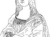 Coloriage La Joconde Dessin A Colorier La Joconde Culturocla Le Site Ficiel De La