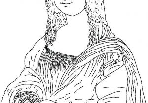 Coloriage La Joconde Dessin A Colorier La Joconde Culturocla Le Site Ficiel De La