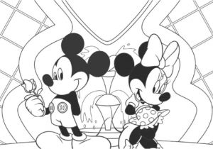 Coloriage La Maison De Mickey à Imprimer Gratuit Coloriage La Maison De Mickey   Imprimer Coloriage De Mickey Et