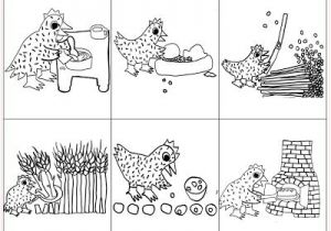 Coloriage La Petite Poule Rousse 11 Best Cte La Petite Poule Rousse Images On Pinterest