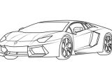 Coloriage Lamborghini Aventador Imprimer Lamborghini Aventador Supercar Coloring Page