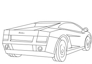Coloriage Lamborghini Gallardo Imprimer Coloriages Lamborghini Gallardo   Colorier Fr Hellokids