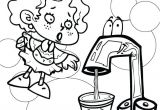 Coloriage Lavage Des Mains Coloriages Dobjets Robinet Coloriage Lavage Des Mains A Imprimer