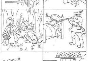 Coloriage Le Petit Chaperon Rouge Séquentielles "le Petit Chaperon Rouge"