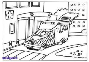 Coloriage Lego Ambulance Coloriage Lhopital Sensationnel Coloriage Ambulance Img
