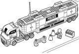 Coloriage Lego City Police à Imprimer Coloriage Lego City Police Camion Dessin