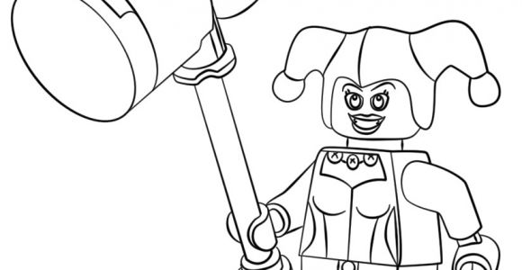 Coloriage Lego Harley Quinn Print Lego Harley Quinn Coloring Pages
