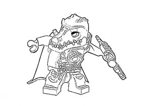 Coloriage Lego Ligue Des Justiciers Lego Chima