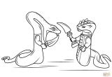 Coloriage Lego Ninjago Serpent Gratuit Lego Ninjago Snakes Coloring Page