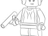 Coloriage Lego Starwars Coloriage Lego Star Wars Princess Leia Dessin   Imprimer