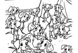 Coloriage Les 101 Dalmatiens Les Mignons Petits Dalmatiens   Colorier