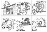 Coloriage Les 3 Petit Cochon Luxe Coloriage Les 3 Petit Cochons