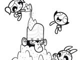 Coloriage Les Supers Nanas Coloriages Les Supers Nanas Se Moquent De Mojojo Fr
