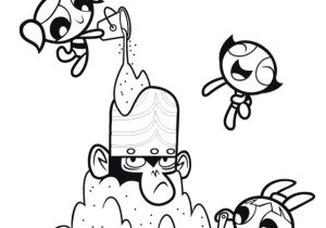 Coloriage Les Supers Nanas Coloriages Les Supers Nanas Se Moquent De Mojojo Fr