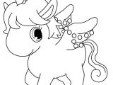 Coloriage Licorne Kawaii à Imprimer Coloriage Dessin Licorne Cute Kawaii Dessin