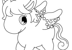 Coloriage Licorne Kawaii à Imprimer Coloriage Dessin Licorne Cute Kawaii Dessin