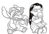 Coloriage Lilo Et Stitch 2 A Imprimer Coloriage Lilo Et Stitch Mangent Une Glace