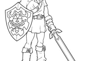 Coloriage Link Breath Of the Wild Free Printable Zelda Coloring Pages for Kids