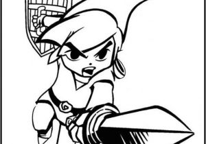 Coloriage Link Cartoon Imprimer Coloriage Dessins   Imprimer Pour Les Enfants Zelda 9