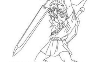 Coloriage Link Et Epona Link Lineart by Dea 89 On Deviantart