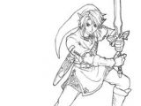Coloriage Link Et Epona Link Zelda and Epona Lineart by Frozen Phoenix On Deviantart