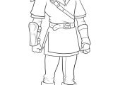Coloriage Link Ocarina Of Time Dessin Zelda   Imprimer Hyrule Kingdomâ
