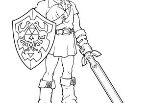 Coloriage Link Twilight Princess Coloriage 1 Dessin Zelda Lineart Zelda & Link