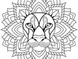 Coloriage Lion à Imprimer Gratuit Mod¨les Fleurs Dessins Et Motifs Sur Pinterest