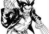 Coloriage Logan Wolverine Coloriage X Men Wolverine Logan Dessin