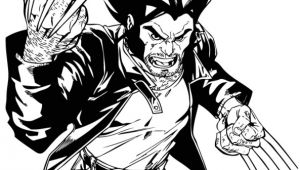 Coloriage Logan Wolverine Coloriage X Men Wolverine Logan Dessin