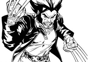 Coloriage Logan Wolverine Coloriage X Men Wolverine Logan Dessin