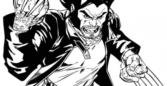 Coloriage Logan Wolverine Coloriage X Men Wolverine Logan Dessin