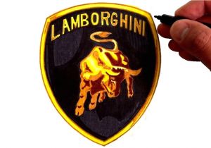 Coloriage Logo Lamborghini How to Draw the Lamborghini Logo