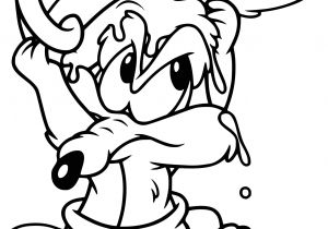Coloriage Looney Tunes A Imprimer Coloriage Bébé Coyote De Looney Tunes à Imprimer