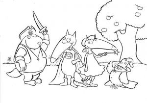 Coloriage Loup Auzou Automne Coloriage Cont Loup Et P Tit Loup Page 14