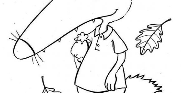 Coloriage Loup Auzou Automne Coloriage Loup Automne Coloring Pinterest