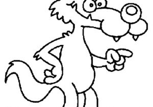 Coloriage Loup Rigolo Dibujo De Lobo 018 Caperucita Pinterest